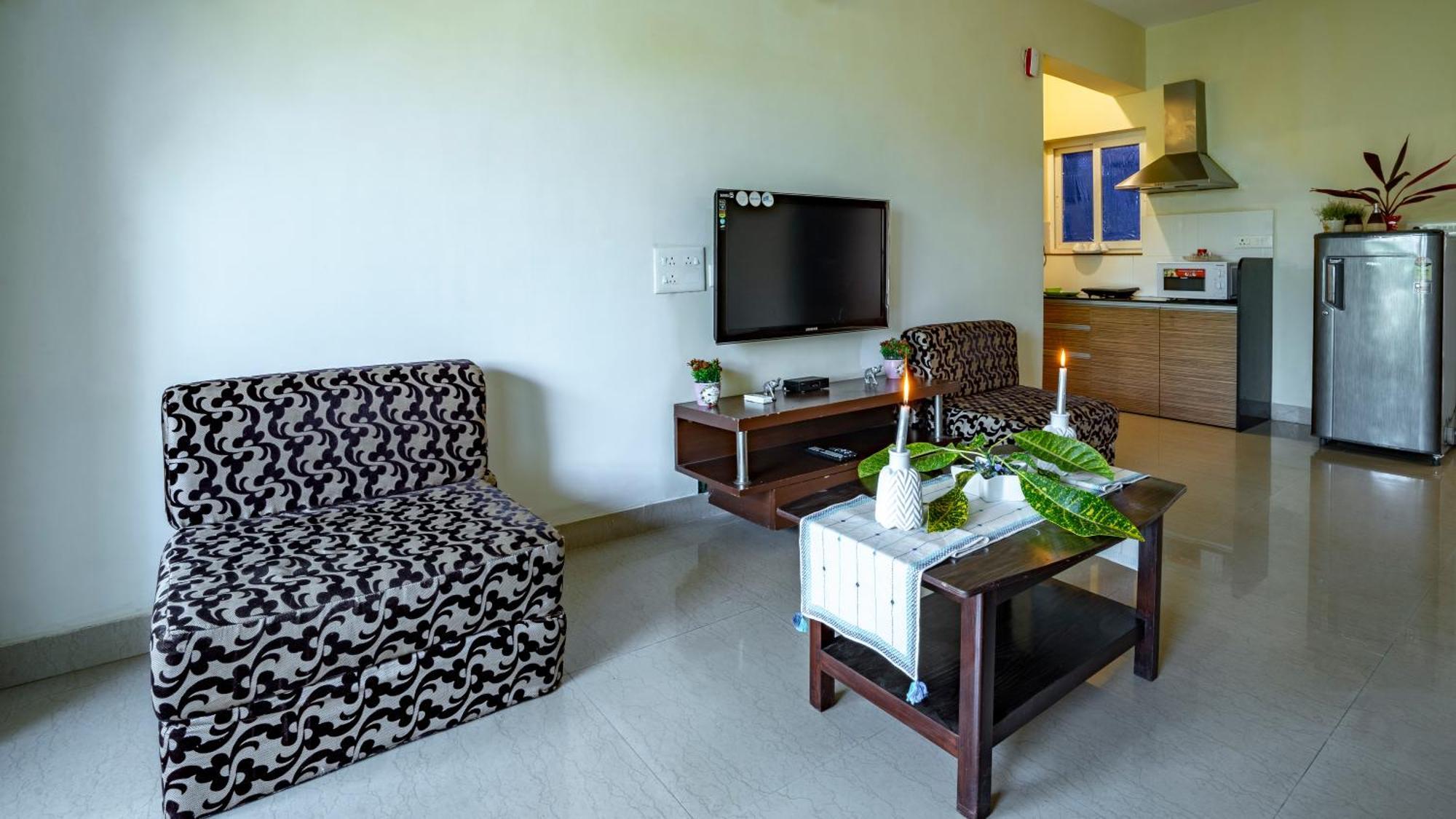 Goa Chillout Apartment - 1Bhk, Baga Luaran gambar